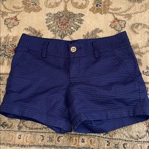 Lilly Pulitzer navy blue Callahan short 0